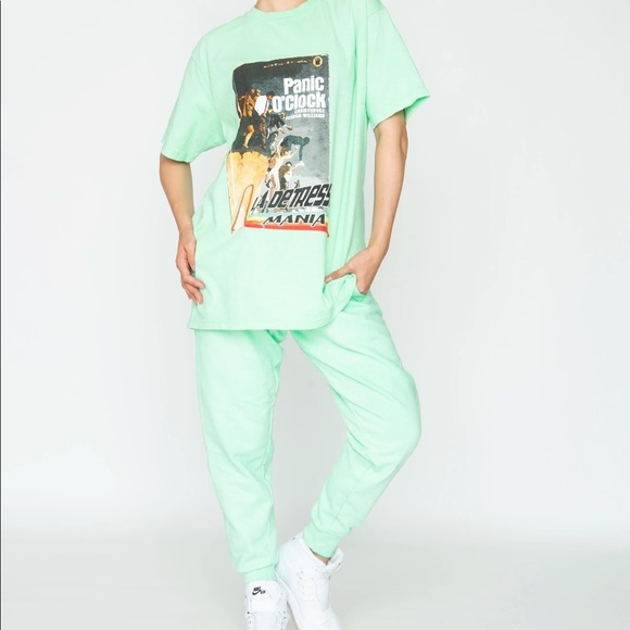la detresse Tops - La Detresse thin mint panic T-shirt NWT